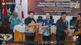 Rapat Koordinasi Rekapitulasi dan Penetapan DPS di Kabupaten Kayong Utara