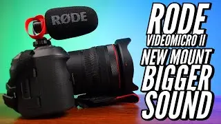 New Rode VideoMicro II On Camera Microphone | New Mount Bigger Sound Still A Great Deal