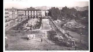 Sobre una foto de Murcia 1950