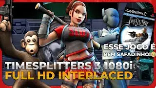 Você Nunca Viu Timesplitters 3 Assim: PS2 em 1080i com Mod GSM!
