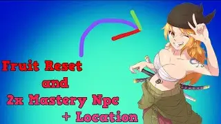 Pixel Piece Fruit Reset Npc + 2x Mastery Exp Locations!?