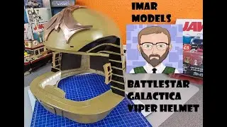 Imar Models - Building a Battlestar Galactica Viper Helmet