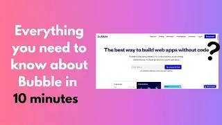 Bubble.io quick review : should you use it to build your app ?