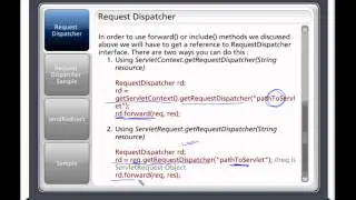 Servlet Chapter 10 - RequestDispatcher and SendRedirect
