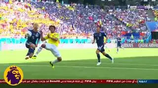 ملخص مباراة كولمبيا واليابان 2-1