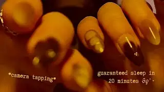ASMR camera tapping & lens scratching ♡ hypnotic trigger build-up + personal attention for sleep 📷