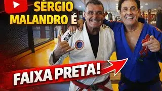 Sergio Malandro é faixa preta