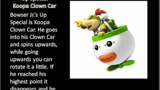 Bowser Jr.'s Moveset SSB4