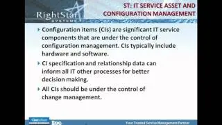 ITIL v3: Service Transition Webinar, Part 1