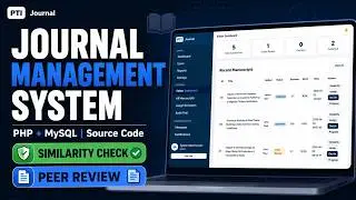 I Built a Complete Journal Management System from Scratch | PHP + MySQL | Full Project Demo