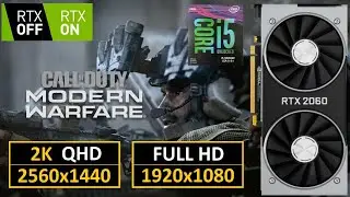 CoD: MW 2019 | RTX 2060 | i5-9600kf | RT ON/Off | 1080p/1440p | FPS Test | Single/Multiplayer |