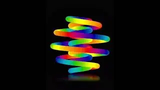 Spiral loop in cinema 4d✨