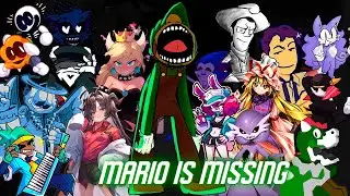 Mario is Missing V2 but Different Characters Sing It  (FNF Mario is Missing V2)