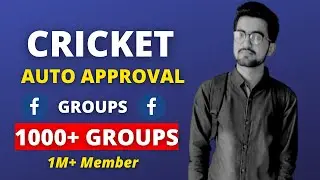 How to Find auto approval facebook Groups I Auto approval group list 2022 I Cricket Groups