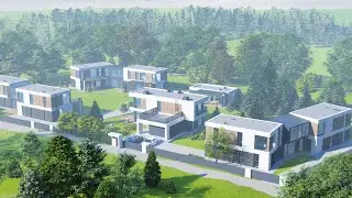 Complex of modern houses Ust-Kachka