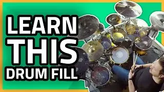 The ultimate metal drum fill?! Beginner drum fill lesson