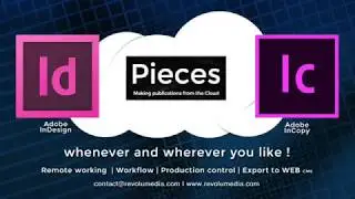 InDesign - InCopy - Pieces - remote working - workflow