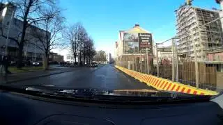 Veden roiskuttelua jalankulkijan päälle
