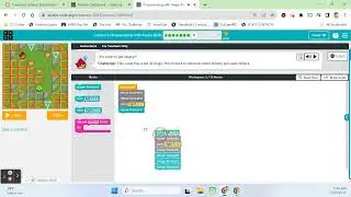Code.org Express: Lesson 1 - Programming with Angry Birds (23 - 24)
