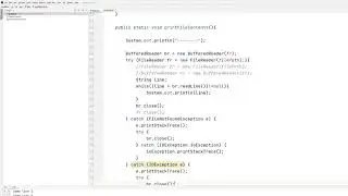3/7 - Java Buffered Reader and Writer and try with resources