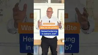 Was ist die größte Herausforderung in deinem Job als Vorstand? #bank #arbeit #chef #team #geld