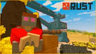 КАРЬЕР ПОЛНОСТЬЮ МОЙ?! СКОЛЬКО ПРИНОСИТ СЕРЫ?! - Unturned Rust