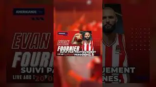 🤯🔴⚪️ Evan Fournier est déjà comme chez lui à l’Olympiacos ! #shorts #basketball #bball