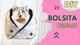 BOLSITAS DE TELA ORIGAMI PASO A PASO | Yuyis Creations