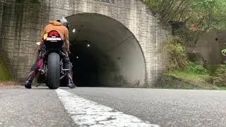 sound#36 GSXR750 two brother's exhaust Quick Shifter Tunnel Sound