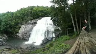 3d waterfall video