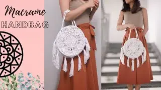 Macrame tutorial - Handbag #2 - DIY Stradivarius bag - Easy handmade.