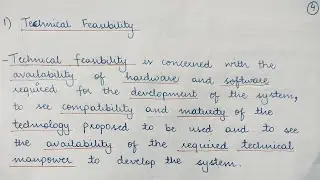 Feasibility Study: Technical Feasibility