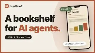 htmlbook — A Bookshelf for the HTML & Markdown Your AI Agents Generate