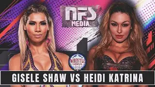 Gisele Shaw VS Heidi Katrina #giseleshaw #heidikatrina #womenswrestling #wrestling
