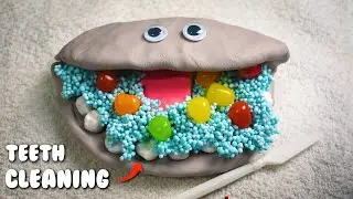 ASMR👩🏻‍⚕️ Dentist on the STONE😬🦷 VIVI ASMR