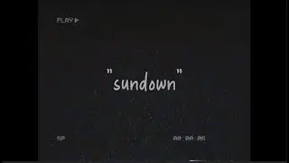 RVRA - sundown (lyric video)