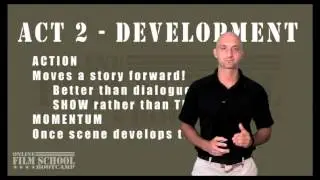 Screenwriting 3 Act Structure for movie scripts