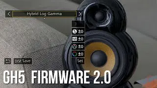 GH5 FIRMWARE 2.0 - All-intra vs LongGop - HDR 4k HLG video - Lumix Tether Software