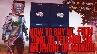 How to buy uc in pubg by your zong or telenor sim on iPhone  or android | pubg mobile