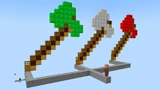 which axe the villager will choose