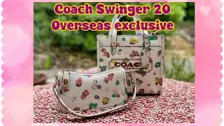 Coach Swinger 20 Floral Prints. Overseas exclusive