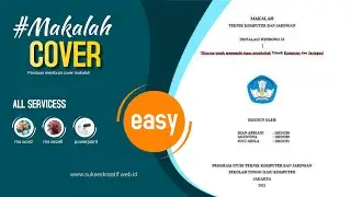 Penulisan Cover Makalah yang Baik dan Benar