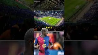 Mikayil Faye Getting Interest From Italy🤔🔵🔴 #barcelona #youtubeshorts #shorts