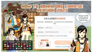 How to Get Sakura Chinese Version 2023 ⚠️Link in Description | Sakura School Simulator