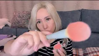 Қазақша ASMR. Макияж. АСМР на казахском. Ролевая игра.