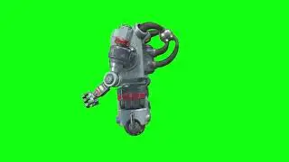 Green Screen Dancing Robot Animation | No Copyright Video