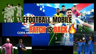 UPDATE NEW PATCH EFOOTBALL MOBILE 2024🔥🔥🔥. HERE THE TUTORIAL FOR INSTALL PATCH COPA AMERICA🥰🥰🥰