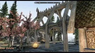 River Estate - Skyrim Special Edition House Mod