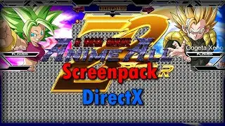 Mugen screenpack Anime All StarZ A New Wave (DirectX)