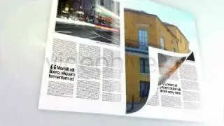 After Effects - 3D Animation of Magazine